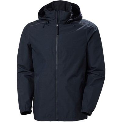 Helly Hansen Manchester navy waterproof breathable soft-shell jacket