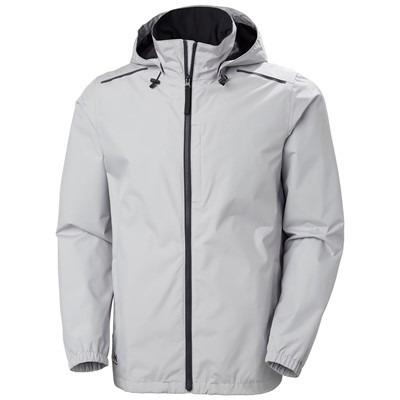 Helly Hansen Manchester grey waterproof breathable soft-shell jacket