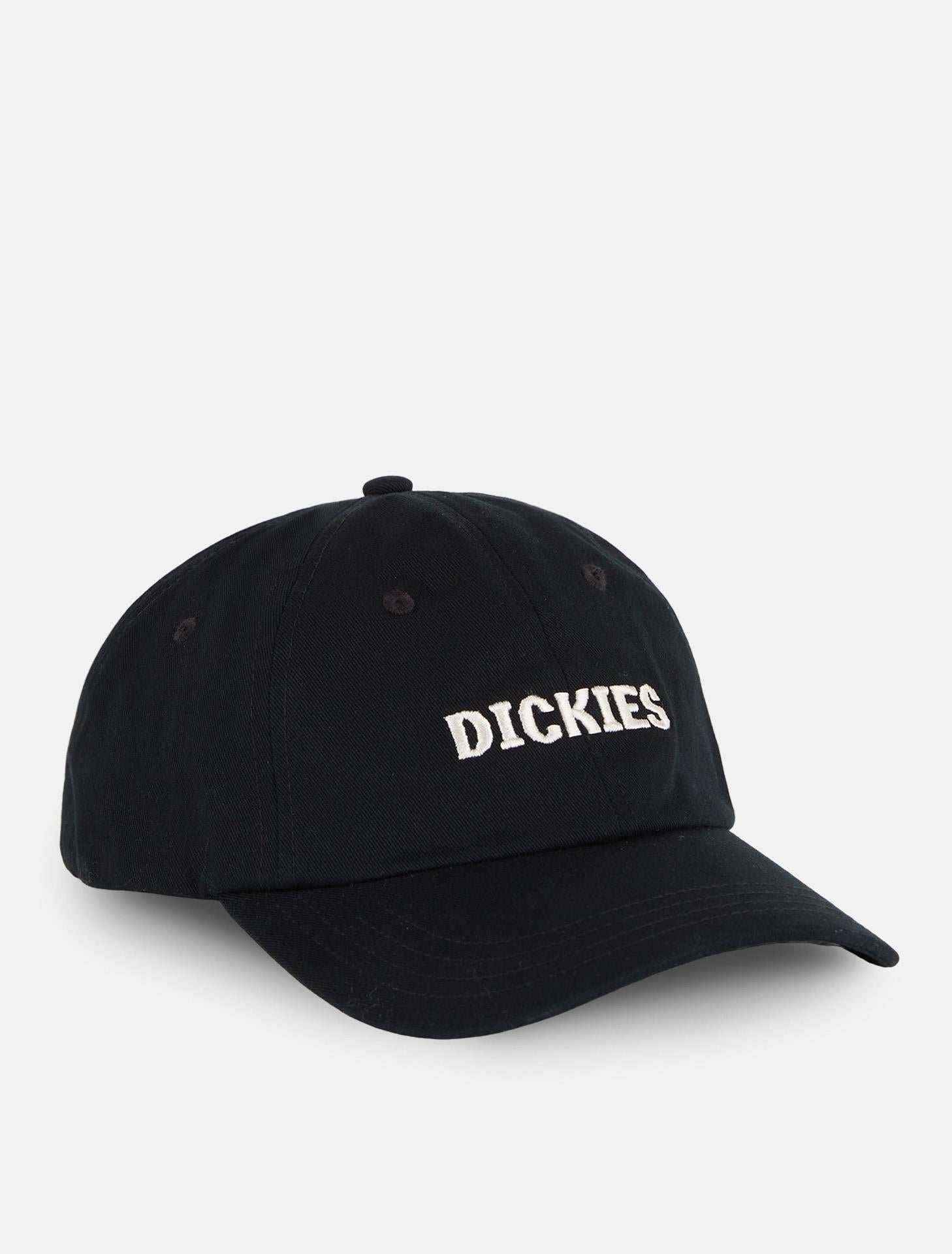 Dickies Everyday fired black cotton twill baseball cap