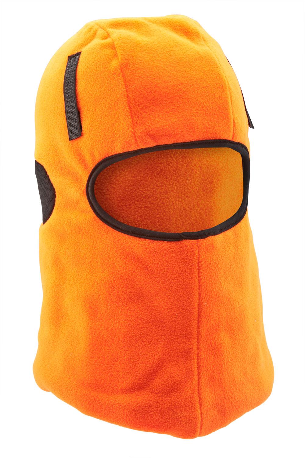 Orange Thinsulate lined balaclava - compatible with most helmets