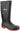 Centek Compactor S5 black PVC steel toe/midsole safety work wellington boot #FS338