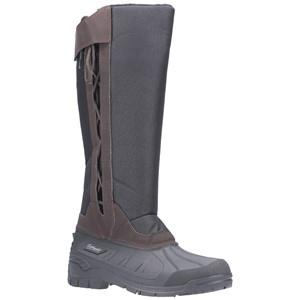 Cotswold Blockley unisex brown waterproof hybrid country weather boot