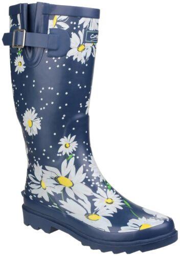 Cotswold Burghley Daisy women's pvc waterproof wellington boot