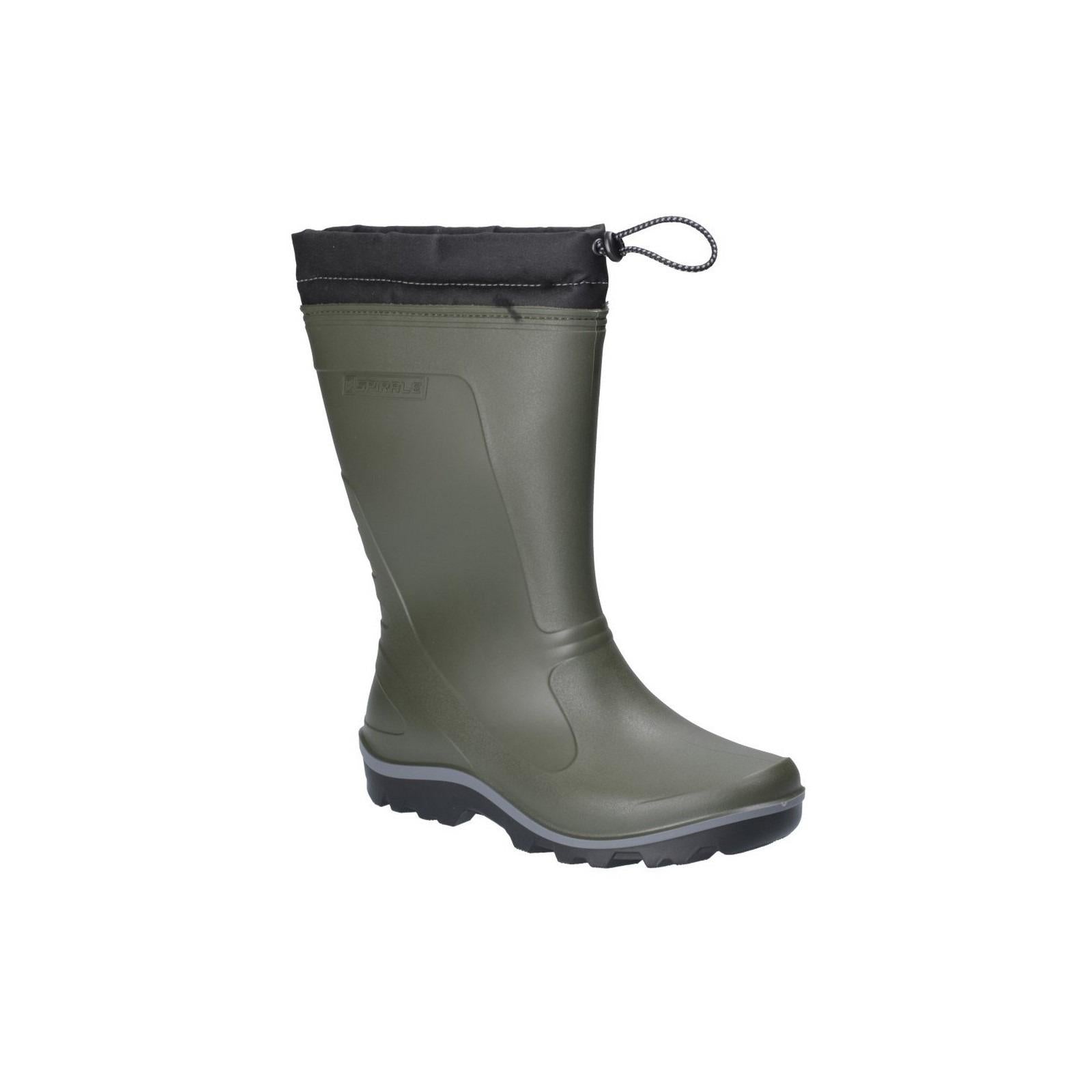 Cotswold Minchinhampton unisex green rubber lined waterproof wellington boot