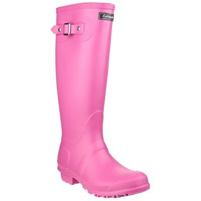 Cotswold Sandringham women's fucshia PVC waterproof wellington boot