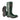 Dunlop FieldPro unisex green waterproof insulated wellington boot #FG60E33