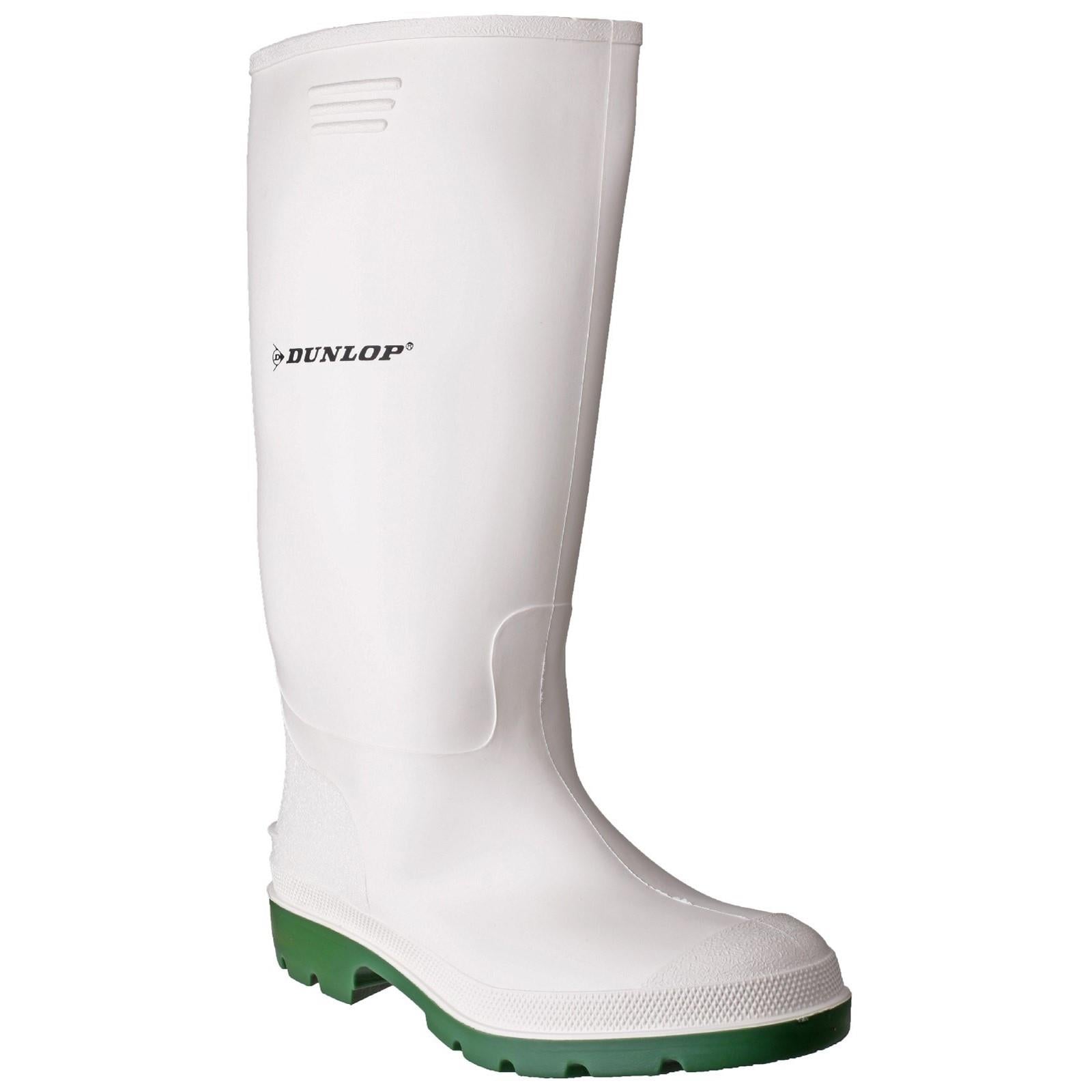 Dunlop Pricemaster unisex white waterproof wellington #380BV