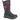 Muck Boot Arctic Ice Mid women's black/pink  fleece-lined wellington boot