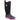 Muck Boot Hale kid's black/pink childs wellington boot