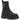 Rocket Dog Dekko black ladies plush foam buckle Chelsea ankle boots