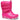 Crocs Classic Neo Puff kid's candy pink junior lined winter boot #207684