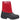 Cotswold Venture women's red fur-lined waterproof front-zip winter boot