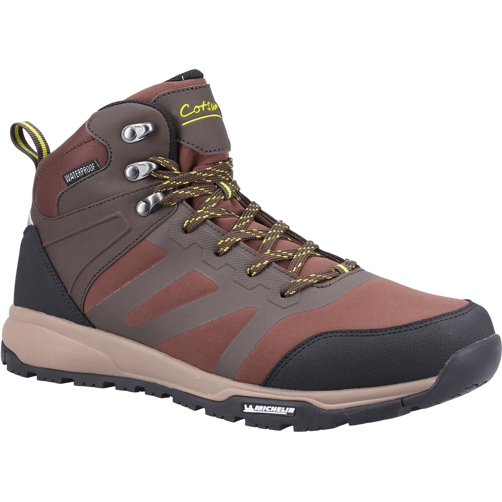 Cotswold Kingham Mid brown waterproof walking hiking boots