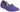 GBS Audrey women's lilac velour slip-on classic slipper