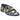 GBS Wendy women's blue flower pattern cotton touch-fastening slipper