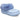 Crocs Furever Crush women's blue calcite clog slipper #208446