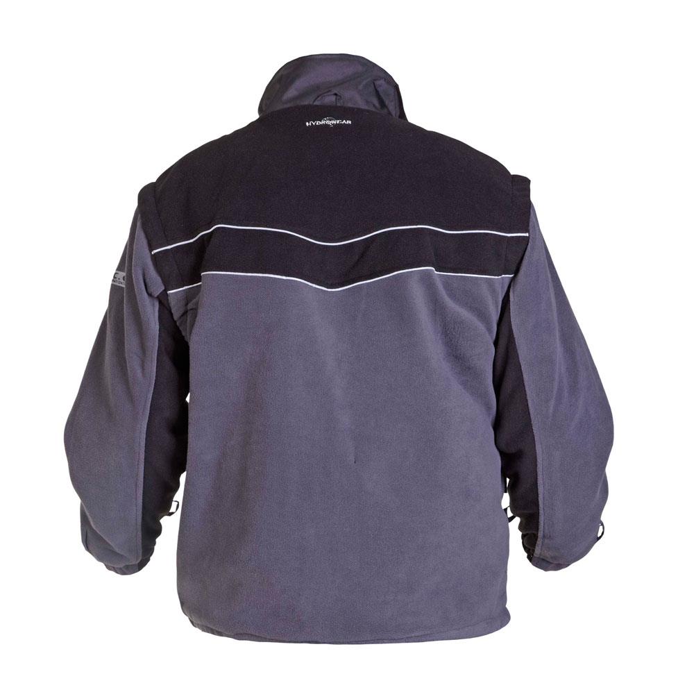 Kiel men's black/grey full-zip interactive fleece