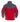 Kiel men's red/grey full-zip interactive fleece