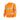 Warrior unisex hi-vis orange pullover crew-neck sweatshirt