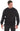 Click unisex black premium polycotton crew-neck sweatshirt