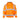 Warrior unisex high-visibility orange waterproof breathable bomber jacket