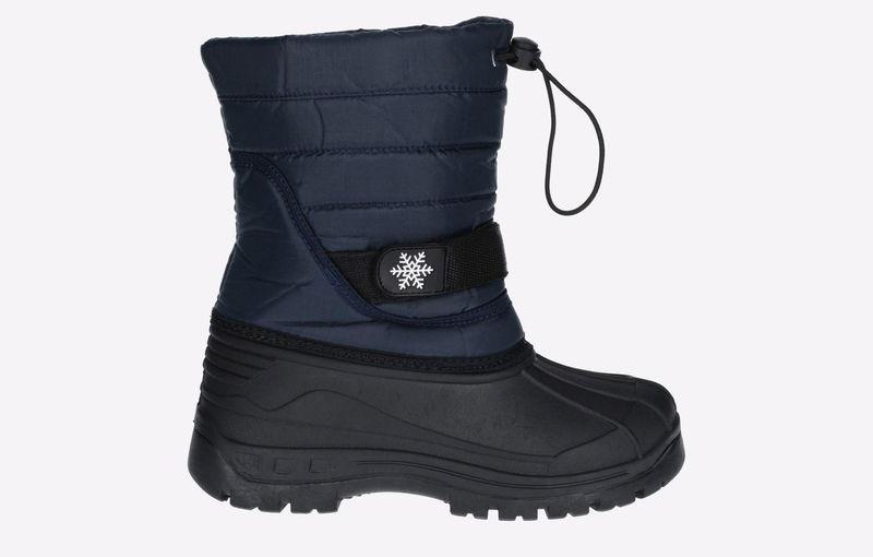 Cotswold Icicle kid's senior navy toggle-lace winter snow boot