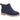 Hush Puppies Mini Maddy girl's navy suede memory foam Chelsea dealer boot