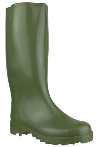 Nora Anton Dolomit green nitrile/pvc self cleaning sole non-safety wellington boot