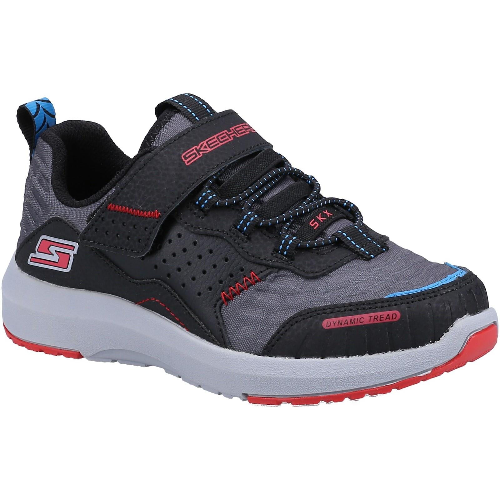 Skechers Dynamic Tread kids touch fasten trainer #SK403664L