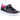 Skechers Court Squad Color Remix kids black trainer #SK310153L