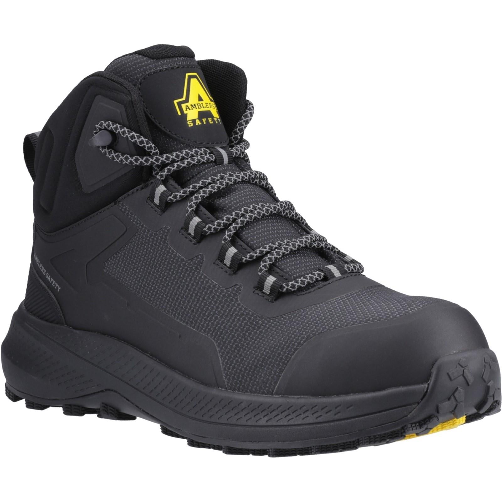 Amblers Calderdale S7 composite toe/midsole side-zip safety work boot #AS321C