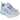 Skechers Flutter Heart Lights Bring Sparkle toddlers lavender touch fasten trainer #SK302317N