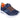 Skechers Microspec Max kids navy/orange touch fasten trainer #SK403818L