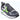 Skechers Uno Gen Color Surge kids charcoal/lime trainer #SK403647L