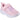 Skechers Sola Glow kids pink light up  touch fasten trainer #SK303715L