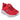 Skechers S-Lights Meteor-Lights toddlers red/black touch fasten trainer #SK401675N