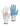 Warrior blue PVC dotted knitted lightweight work glove - 12 pairs #GL155