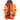 Leo Eastleigh Ecoviz orange high visibility rail work anorak coat jacket #A07