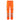 Leo Winswell EcoViz womens orange high visibility stretch work cargo trousers