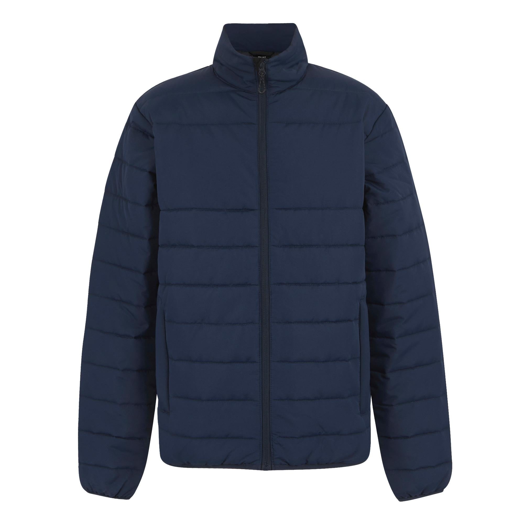 Regatta Essential navy blue water repellent thermal jacket coat #TRA580