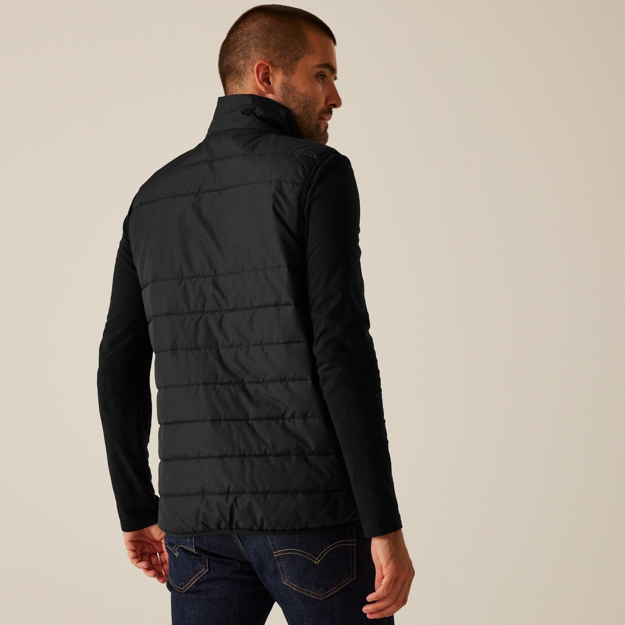 Regatta Essential black water repellent thermal bodywarmer gilet #TRA935