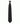 Black unisex security polyester clip on uniform tie