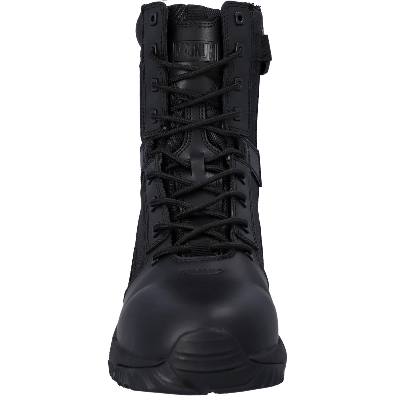 Magnum Vanguard 8.0 black side zip tactical uniform occupational boots #M810083