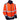 Leo Bowden Ecoviz orange/navy high visibility work softshell jacket #SJ02