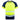 Leo Forda EcoViz yellow navy contrast high visibility work t-shirt #T16