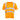 Warrior orange high visibility short sleeve Tee T-Shirt