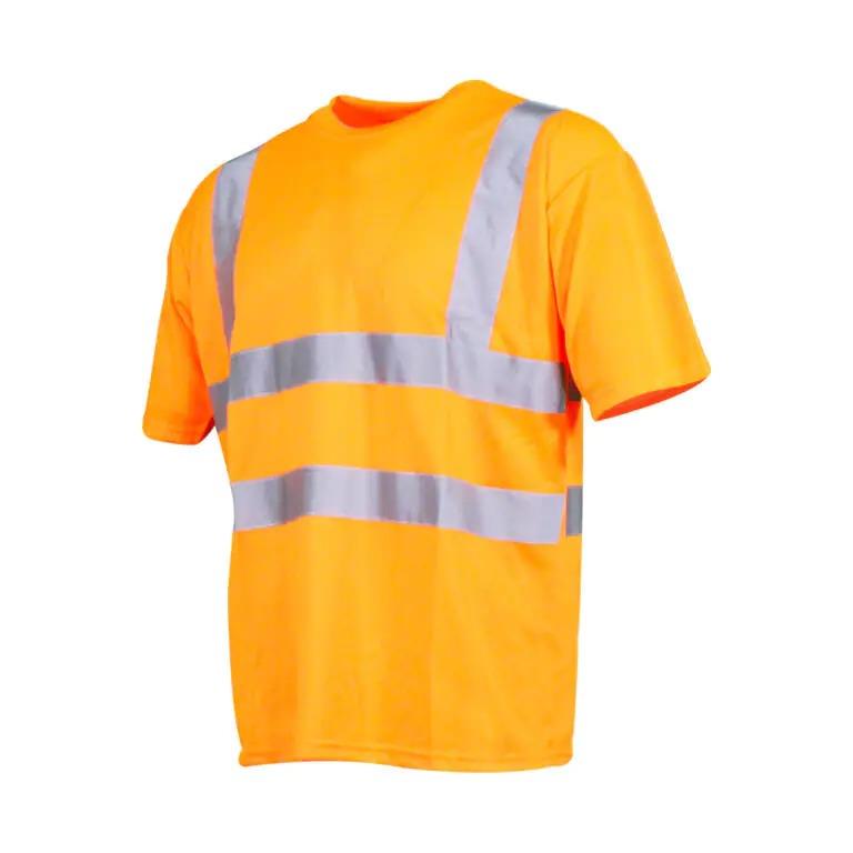 Warrior orange high visibility short sleeve Tee T-Shirt