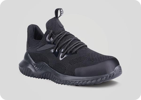 Titan Thunder black unisex steel toe/composite midsole safety trainer