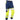 Leo Hawkridge EcoViz yellow/navy high visibility work stretch jog trousers JT01