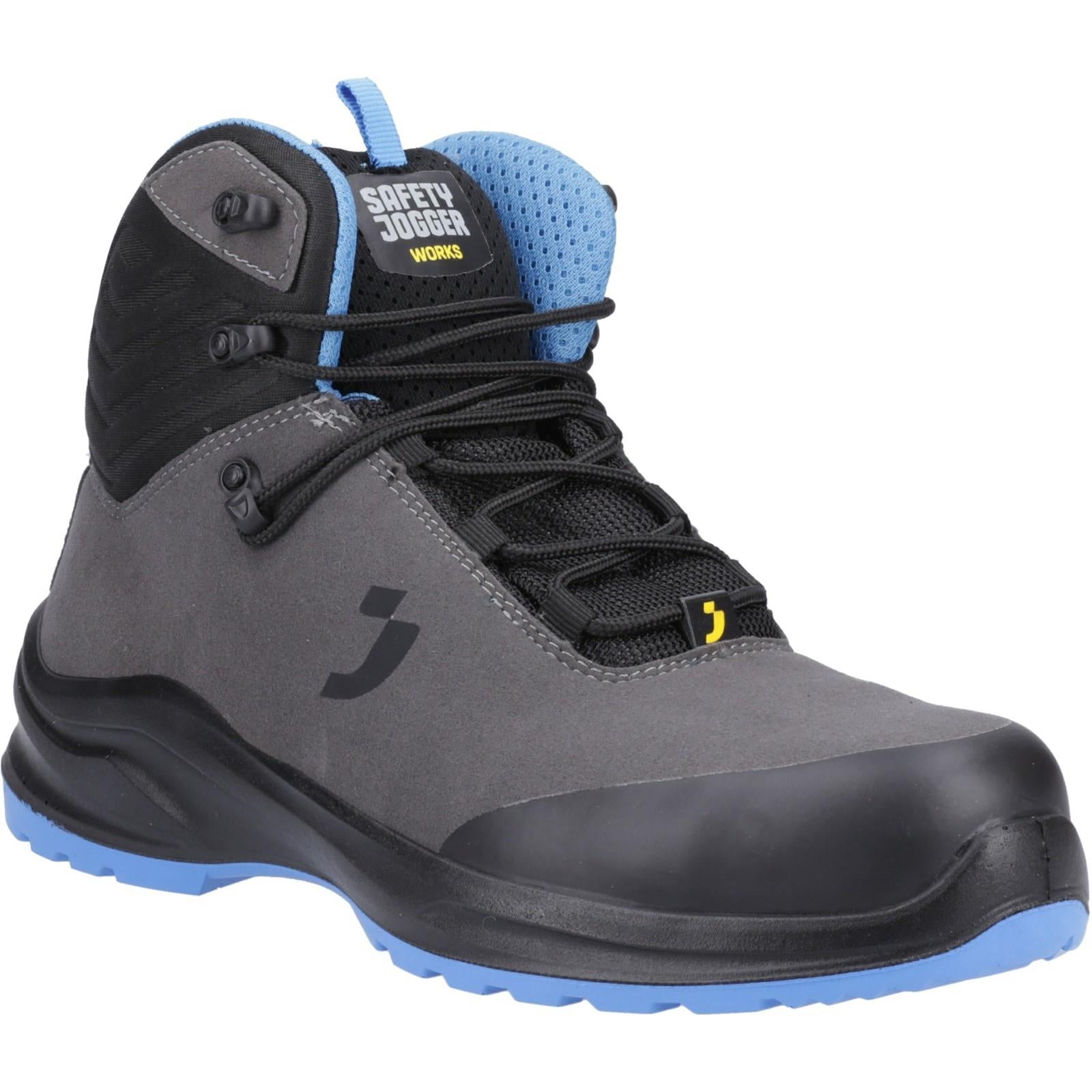 Safety Jogger MODULO S3S MID ESD grey composite toe/midsole work safety boots